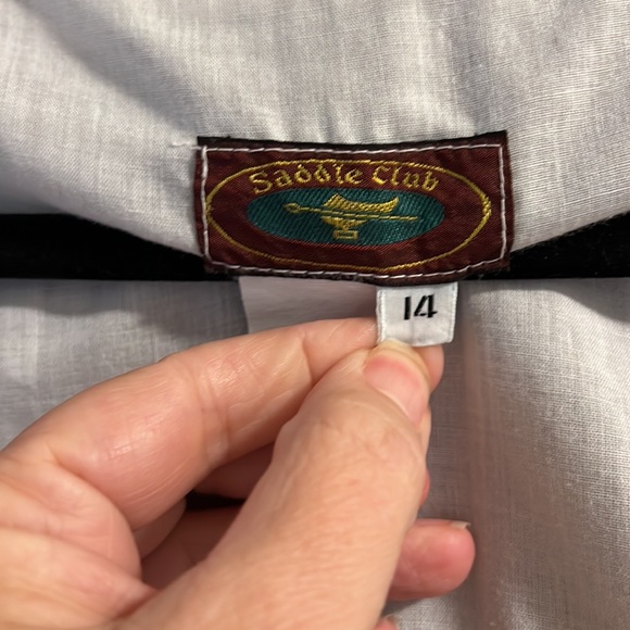 Vintage 80s Denim Jumper Dress 14 - Picture 2 of 5